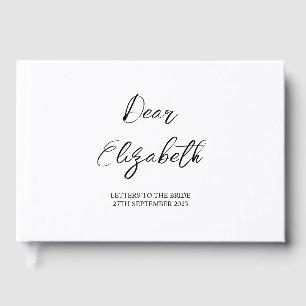 Livre D'or Album personnalisé de lettres à la mariée, Hen Do 