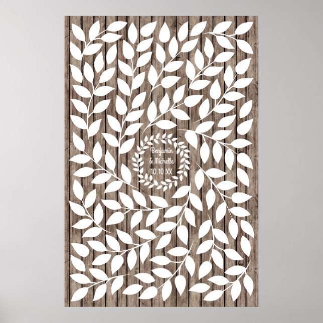 Livre d'or alternatif de 150 signatures Laurel (Devant)