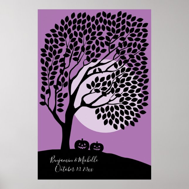 Livre d'or alternatif de Halloween - 250 signature (Devant)