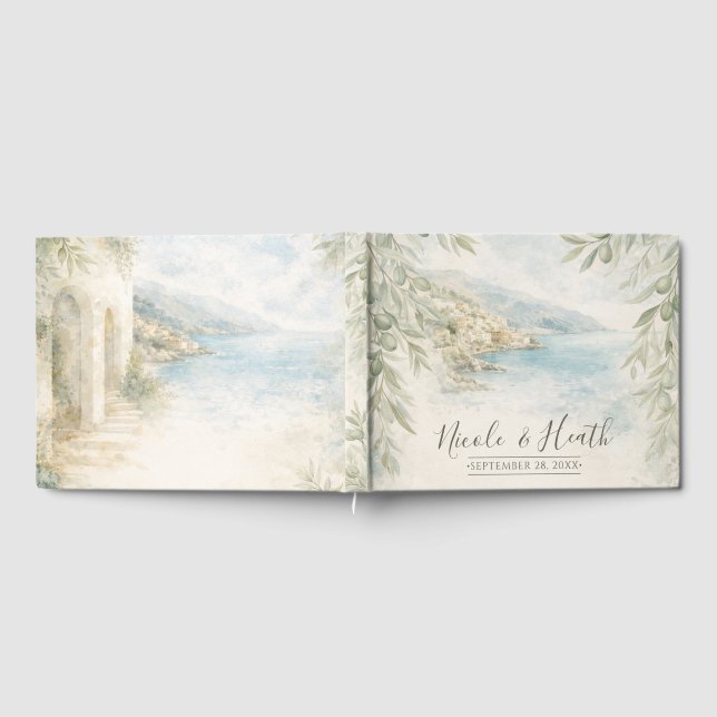 Livre D'or Amalfi Reverie — Mediterranean Coastal Wedding (Complet)