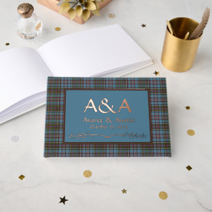 Livre D'or Anderson Ancien Tartan écossais