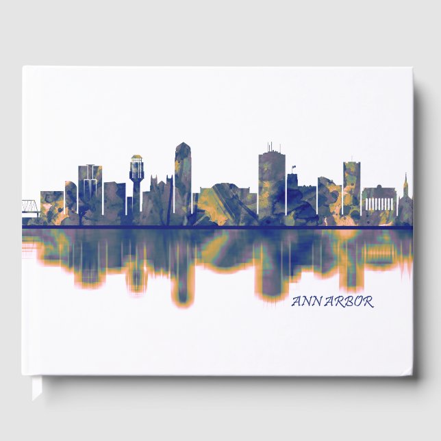Livre D'or Ann Arbor Skyline (Recto)