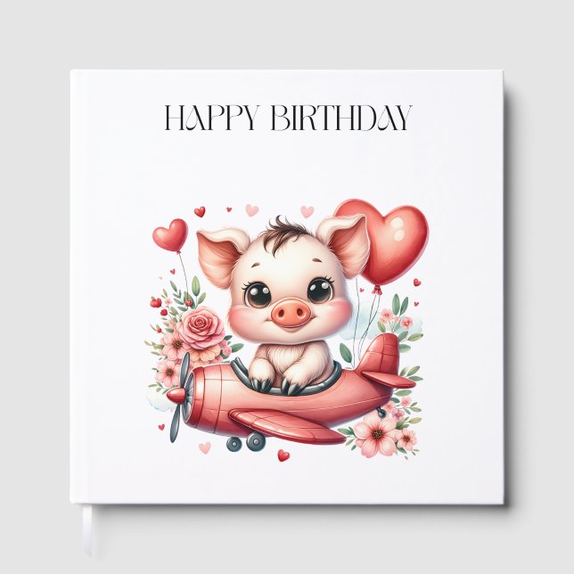 Livre D'or Anniversaire de Pilote Cochon (Recto)