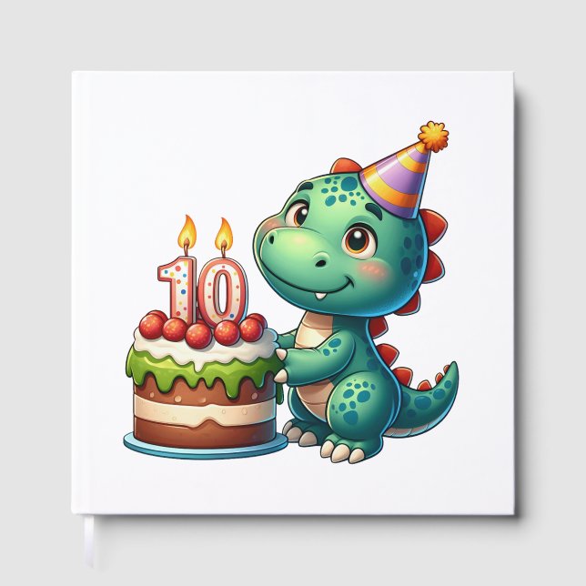 Livre D'or Anniversaire des 10 ans de Dino (Recto)