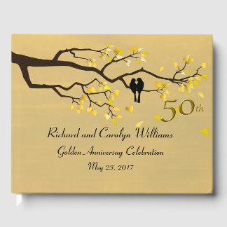 Livre D'or Anniversaire d'or de Lovebirds