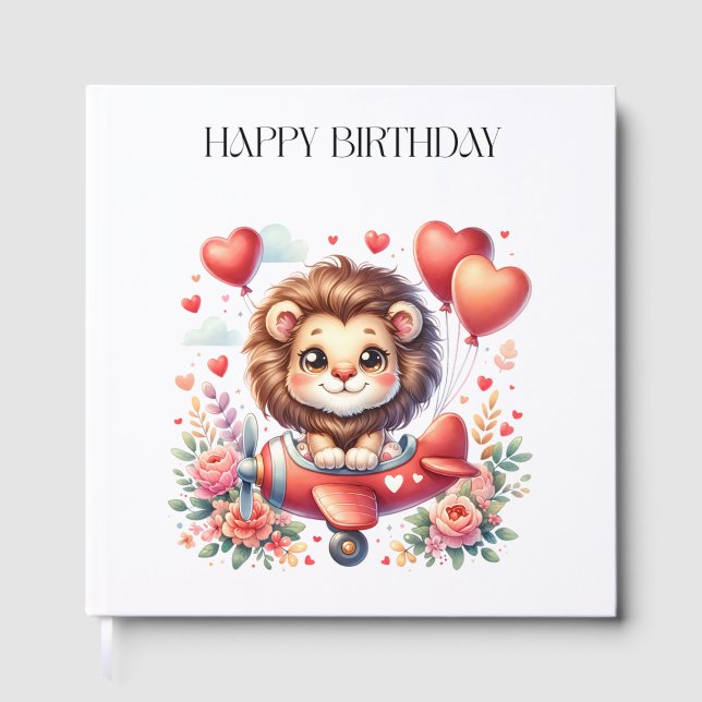 Livre D'or Anniversaire Lion Volant (Recto)