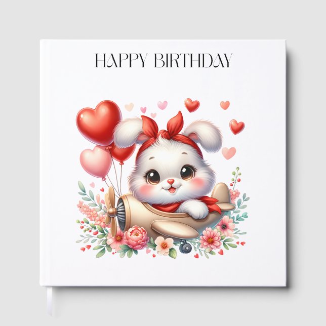 Livre D'or Anniversaire Pilote Lapin (Recto)