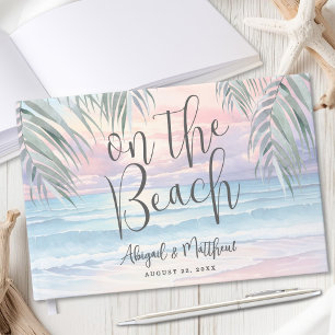 Livre D'or Aquarelle sur le mariage à la plage