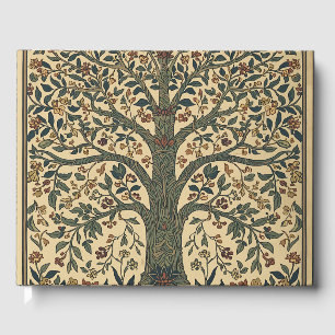 Livre D'or Arbre de vie de William Morris Vintage préraphaéli