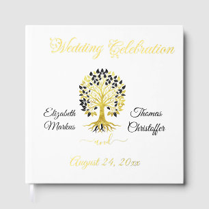 Livre D'or Arbre d'or de la vie Mariage sophistiqué intempore