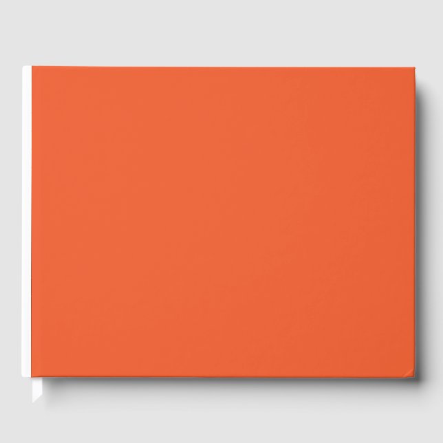 Livre D'or arrière - plan orange avec (Recto)