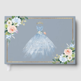 Livre D'or ArtsApp H2 Ombre Blush Rose Pâle Robe de Quinceane