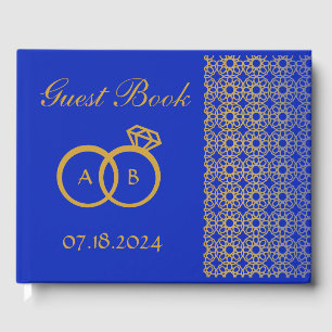 livre d'or au design arabe