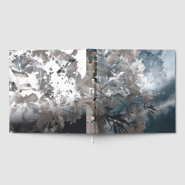 Livre d'or avec fleurs locales (Complet)