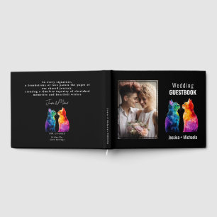 Livre D'or 🌈 Avec photo Purrparfaitement Vôtre : Rainbow Lov