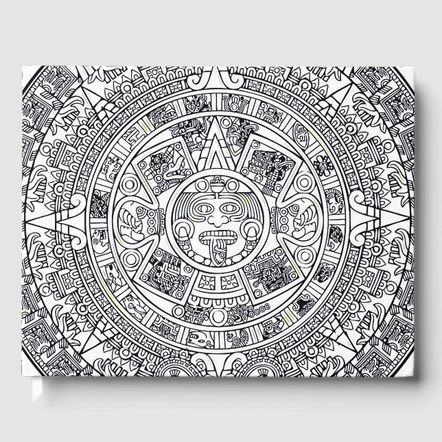 Livre D'or AZTEC OU MEXICA mexicaine (Recto)