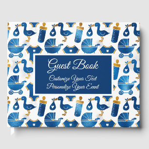 Livre D'or Baby shower Bouteille Bouteille Porte Personnalise