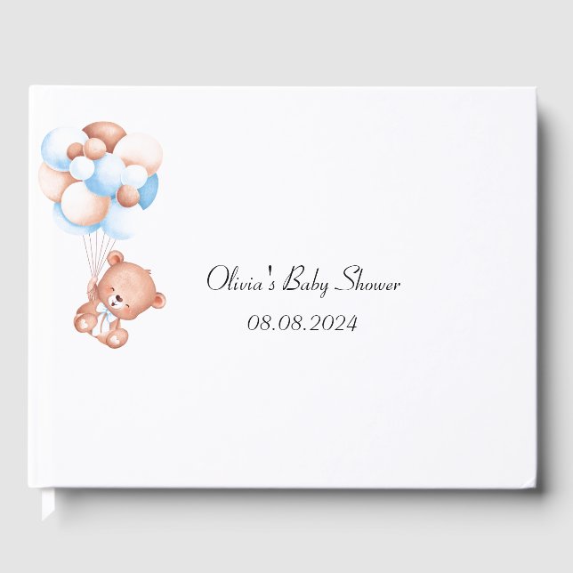 LIVRE D'OR BABY SHOWER GUEST BOOK (Recto)