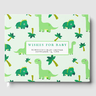 Livre D'or Baby shower Little Dino