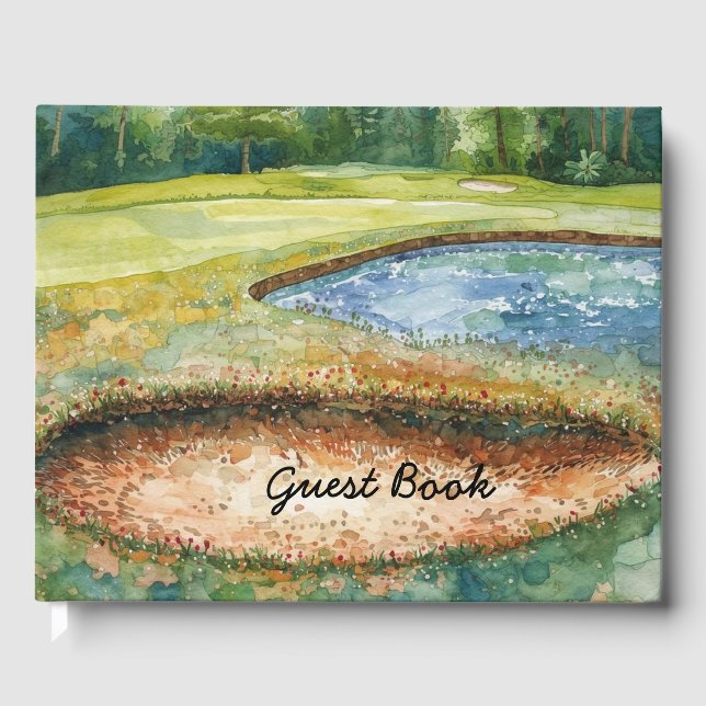 Livre D'or Bac à sable de golf  (Recto)