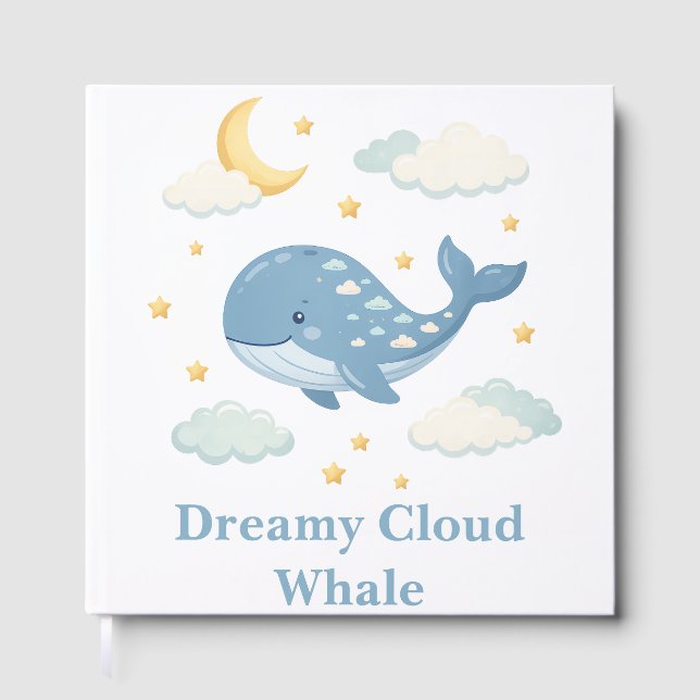 Livre D'or Baleine Nuageuse de Rêve (Recto)