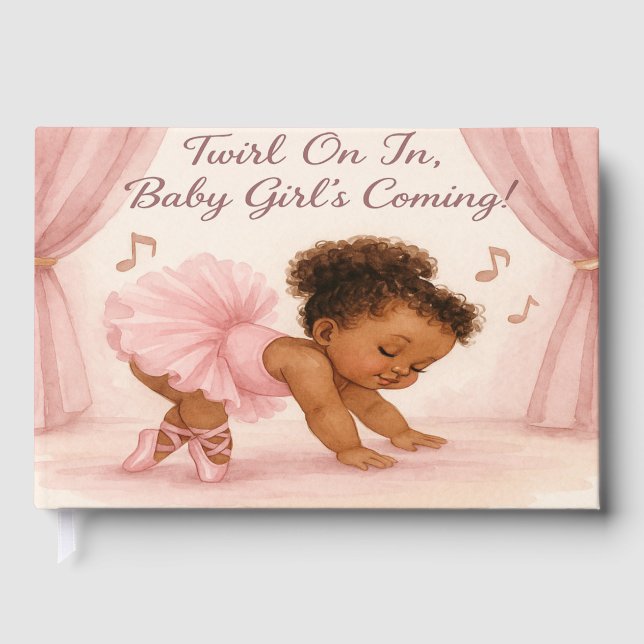 Livre D'or Ballerina in the Making (Recto)