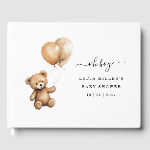Livre D'or Ballons d'ours en peluche Baby shower Mixte 