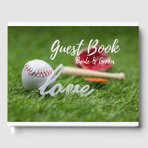 Baseball avec mot d'amour avec glove et mariage de