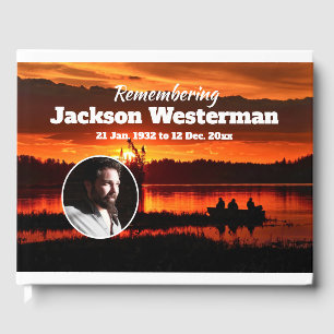 Livre D'or Bateau de pêche sur Lake Memorial