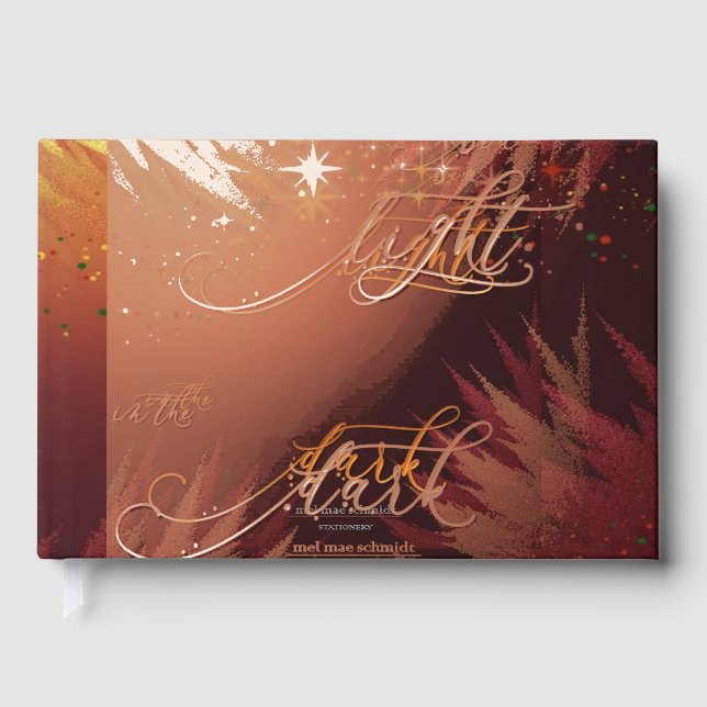 Livre D'or Be Light Mel Mae Schmidt Stationery (Recto)