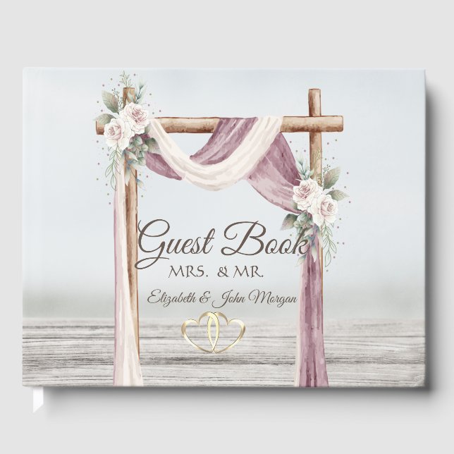 Livre D'or Beach Arbor Guest Book (Recto)