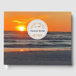 Livre D'or Beach House Location de vacances coucher de soleil