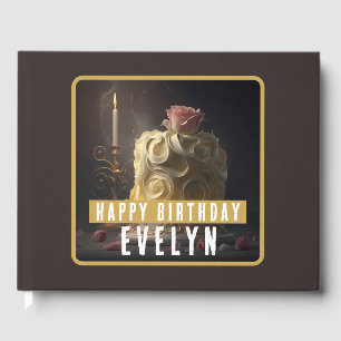 Livre D'or Beauté et gâteau de la Bête - Anniversaire