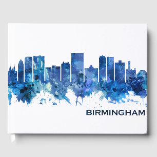 Livre D'or Birmingham Alabama Skyline Blue