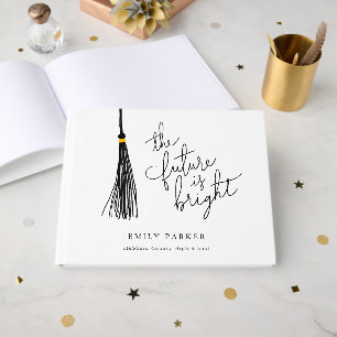 Livre D'or Black Tassel L'Avenir Est Un Bon Graduation