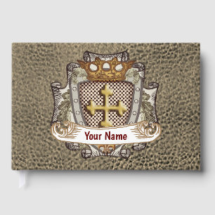 Livre D'or Blason de Famille Majesty Nom de Famille