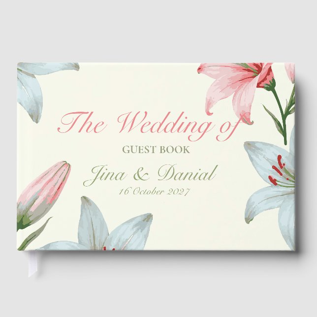 Livre D'or Bloom Azure (Recto)