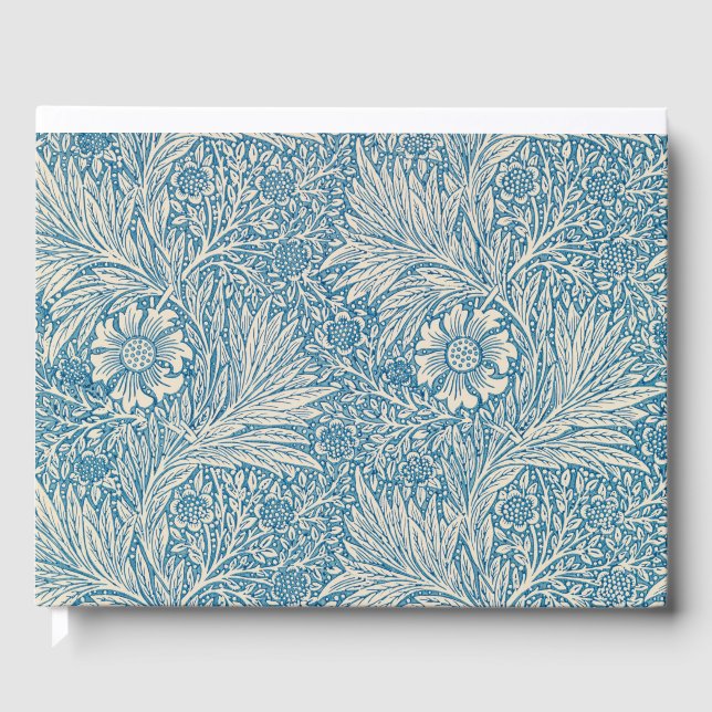 Livre D'or Blue Marigolds (par William Morris) (Recto)
