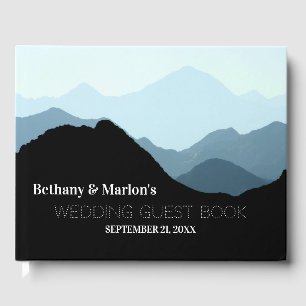 Livre D'or Blue Mountain Range, Mariage rustique