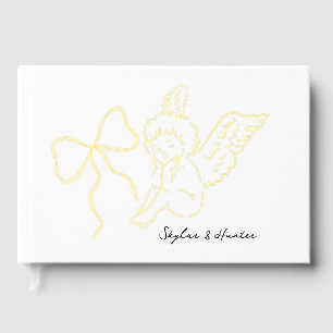 Livre D'or Boho Doodle manuscrit main tiré