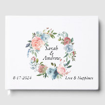 Boho rose bleu vert Mariage de couronne