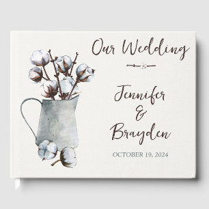 Livre D'or Bords de coton en Mariage Pitcher
