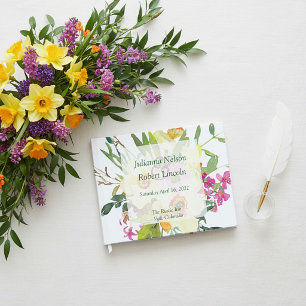 Livre D'or Bouquet de mariage de jonquilles de printemps