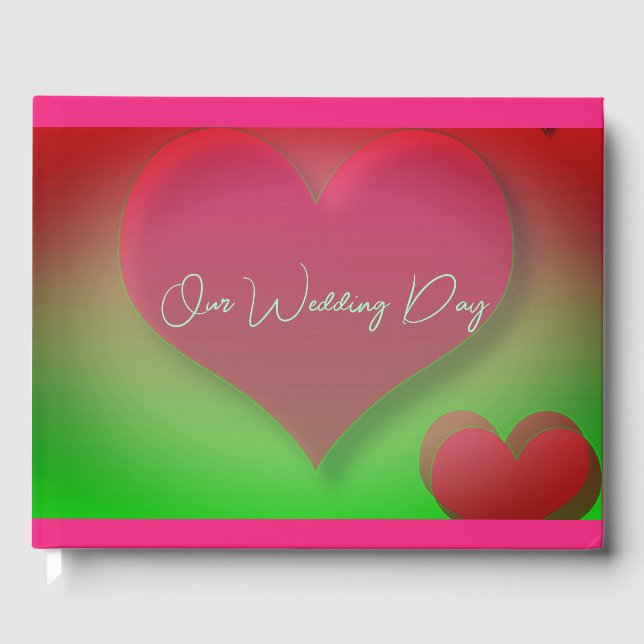 Livre D'or Bright Love Guestbook (Recto)