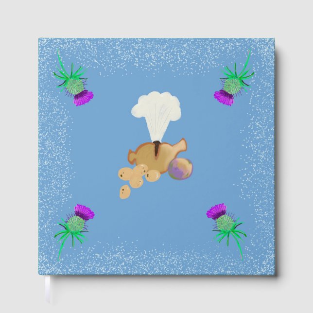 Livre D'or Burns Night sky edit (Recto)