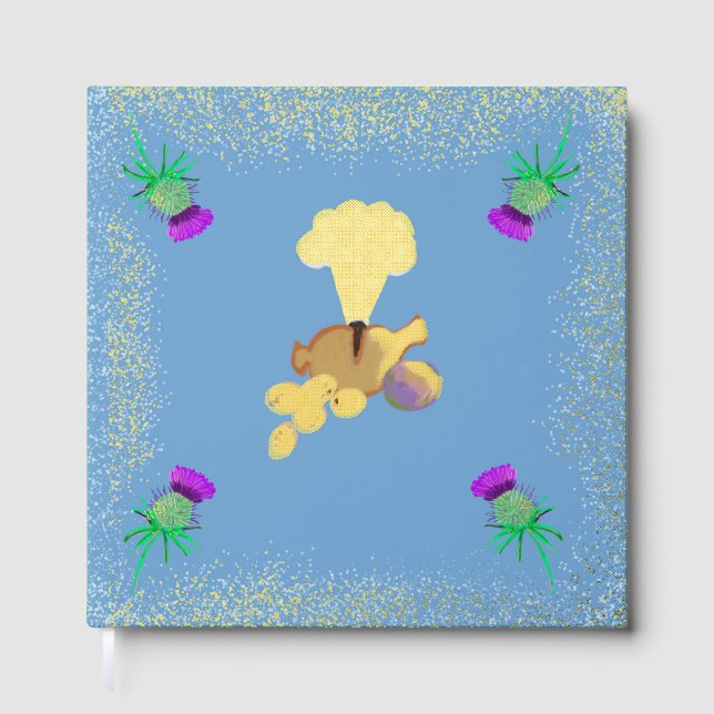 Livre D'or Burns Night sky edit Guest Book (Recto)