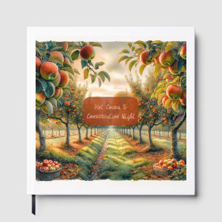 Livre D'or Cacao chaud personnalisé et soirée de conversation