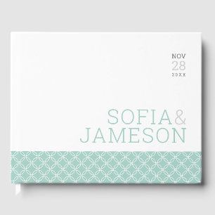 Livre D'or CADEAU SPÉCIAL simple type moderne pastel menthe