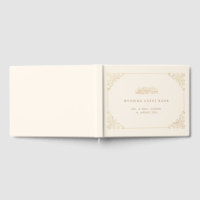 Cadre Baroque Vintage Or Gold Cream Mariage Musulm