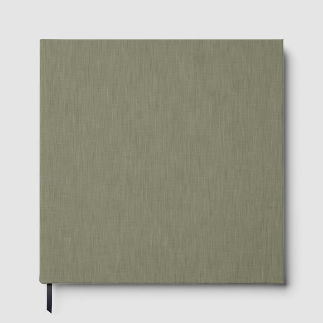 Livre D'or Calm & simple olive green textured background  (Recto)